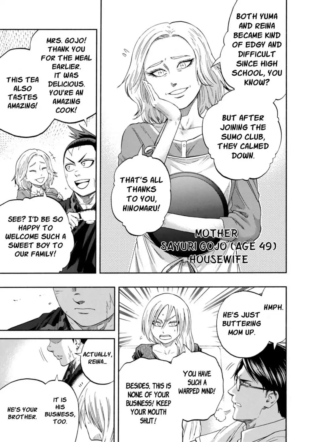 Hinomaru Zumou Chapter 240 page 5 - Chapter 240: Onimaru Kunitsuna and Girl Friend's Father