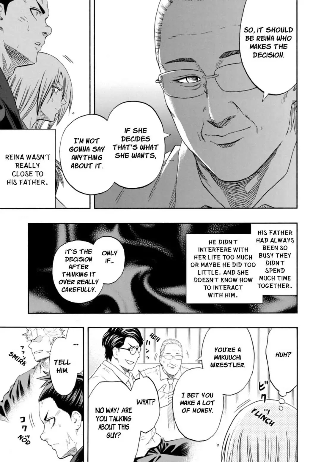 Hinomaru Zumou Chapter 240 page 9 - Chapter 240: Onimaru Kunitsuna and Girl Friend's Father