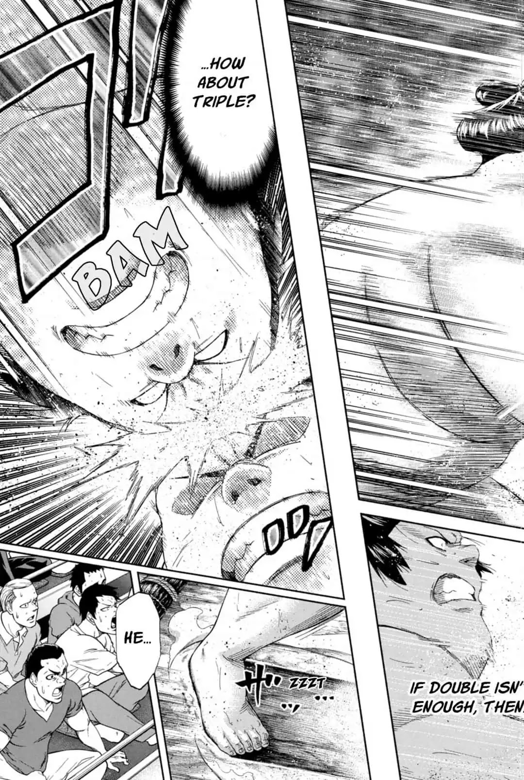 Hinomaru Zumou Chapter 241 page 10 - Chapter 241: Onimaru Konitsuna and Taroutachi Shinya