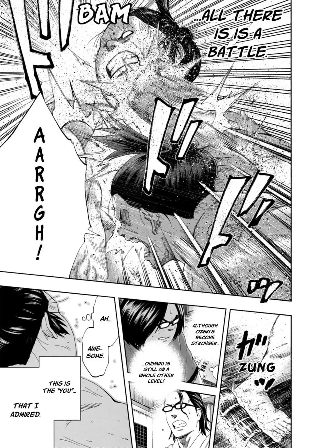 Hinomaru Zumou Chapter 241 page 13 - Chapter 241: Onimaru Konitsuna and Taroutachi Shinya