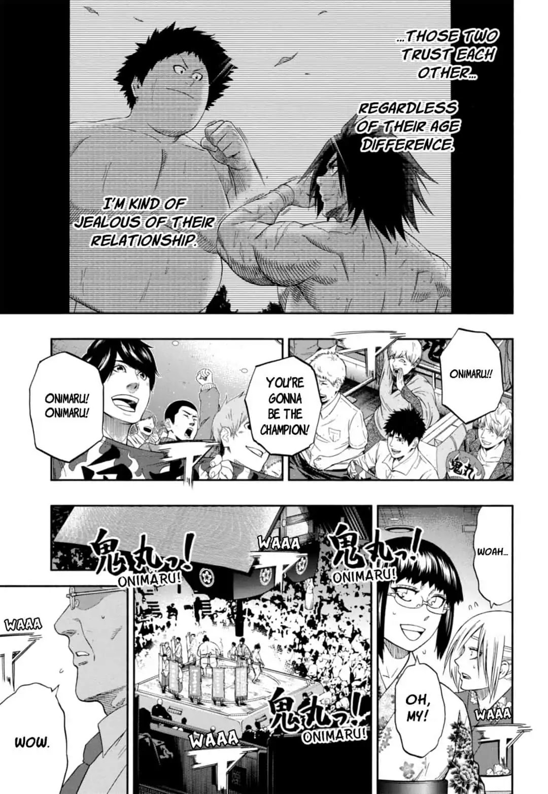 Hinomaru Zumou Chapter 241 page 3 - Chapter 241: Onimaru Konitsuna and Taroutachi Shinya