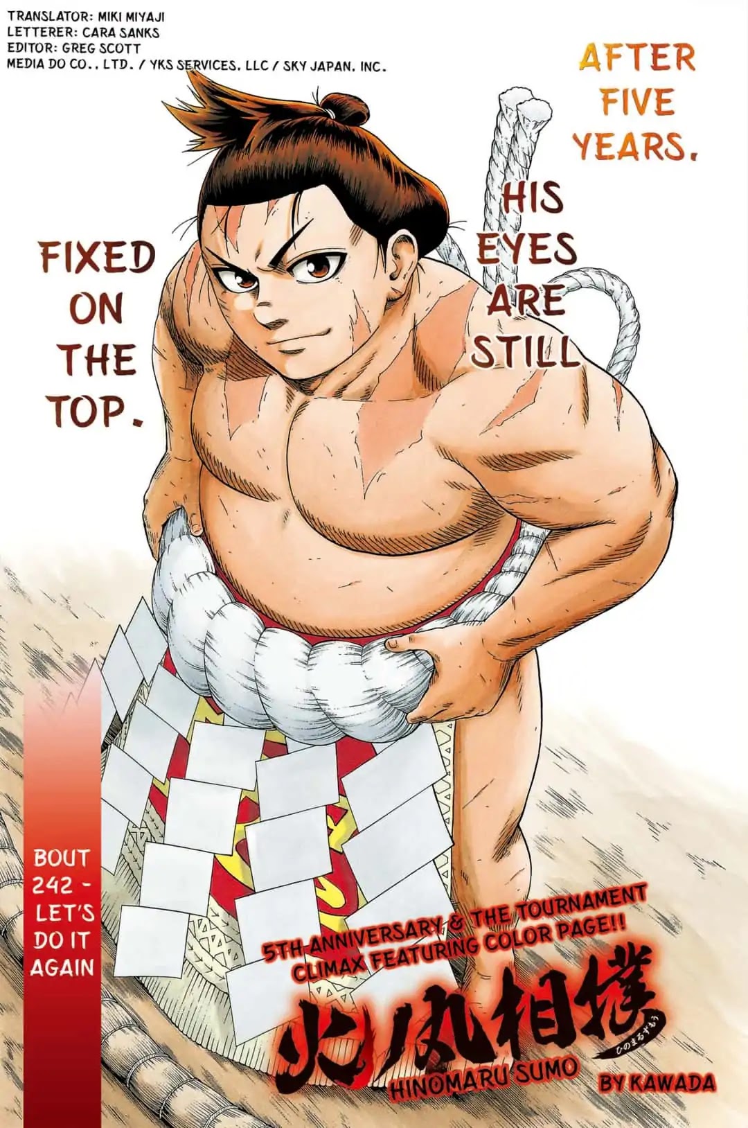 Hinomaru Zumou Chapter 242 page 1 - Chapter 242: Let's Do It Again