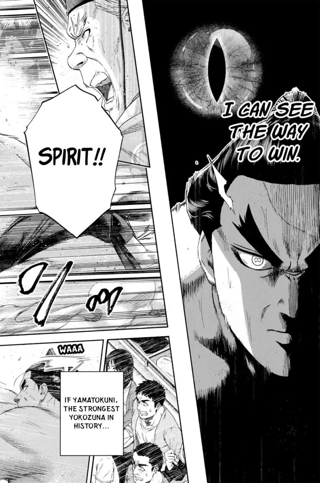 Hinomaru Zumou Chapter 243 page 14 - Chapter 243: Human Beings in the Sumo Ring