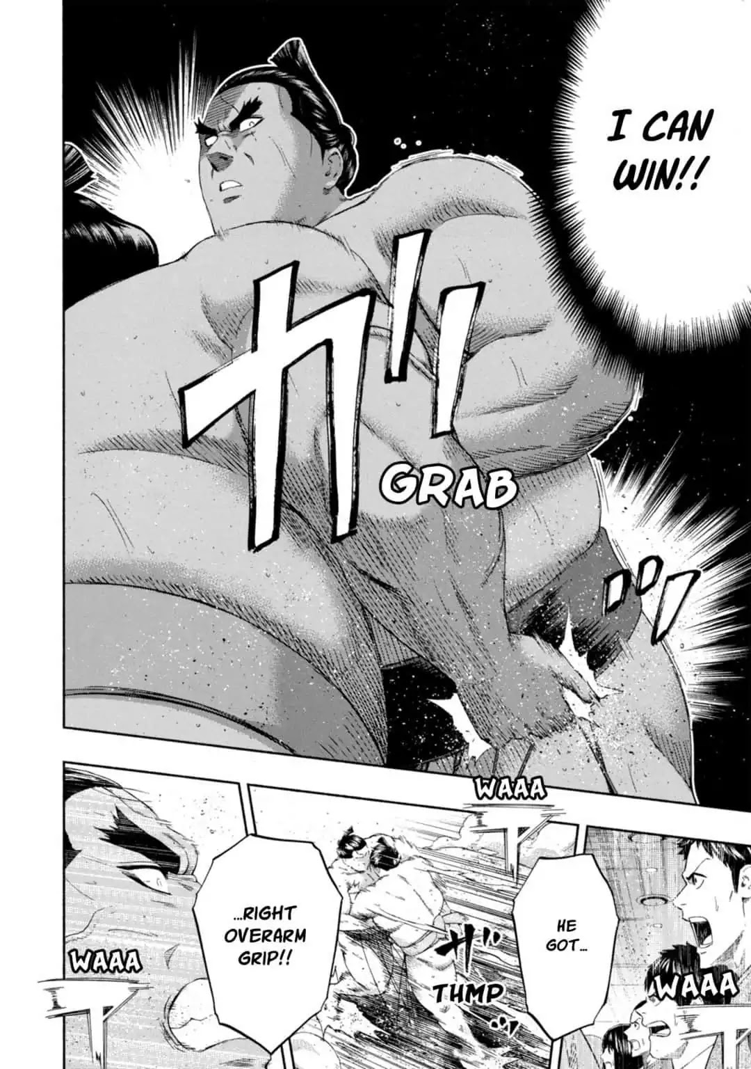 Hinomaru Zumou Chapter 243 page 16 - Chapter 243: Human Beings in the Sumo Ring
