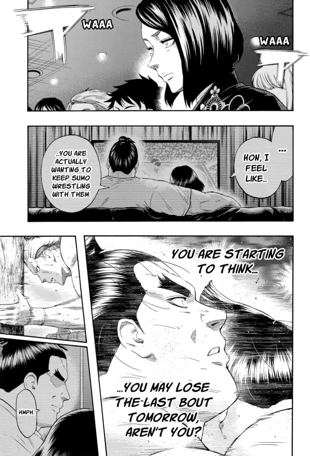 Hinomaru Zumou Chapter 243 page 17 - Chapter 243: Human Beings in the Sumo Ring