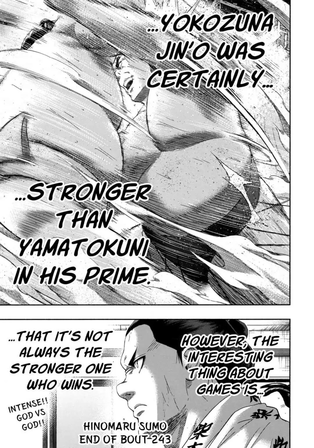 Hinomaru Zumou Chapter 243 page 19 - Chapter 243: Human Beings in the Sumo Ring