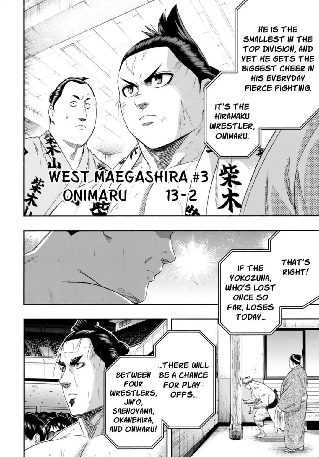 Hinomaru Zumou Chapter 243 page 6 - Chapter 243: Human Beings in the Sumo Ring
