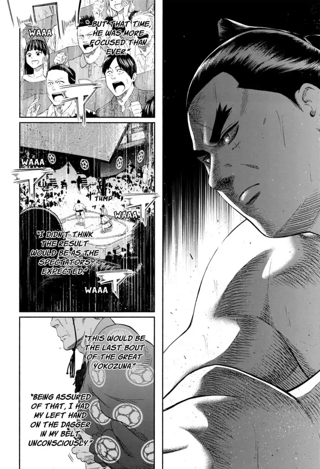 Hinomaru Zumou Chapter 243 page 8 - Chapter 243: Human Beings in the Sumo Ring