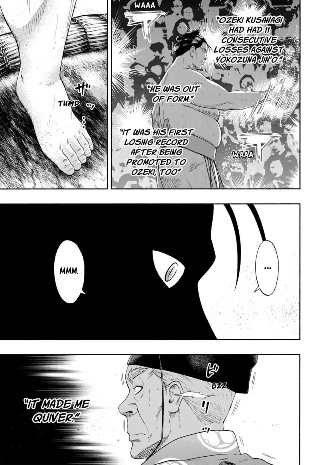 Hinomaru Zumou Chapter 243 page 9 - Chapter 243: Human Beings in the Sumo Ring