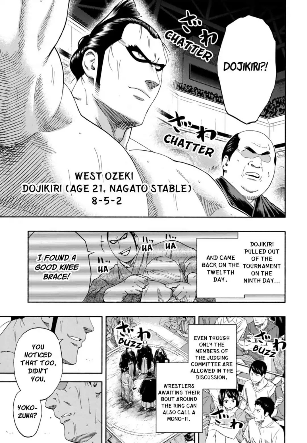 Hinomaru Zumou Chapter 244 page 13 - Chapter 244: Jin'o And The National Treasures