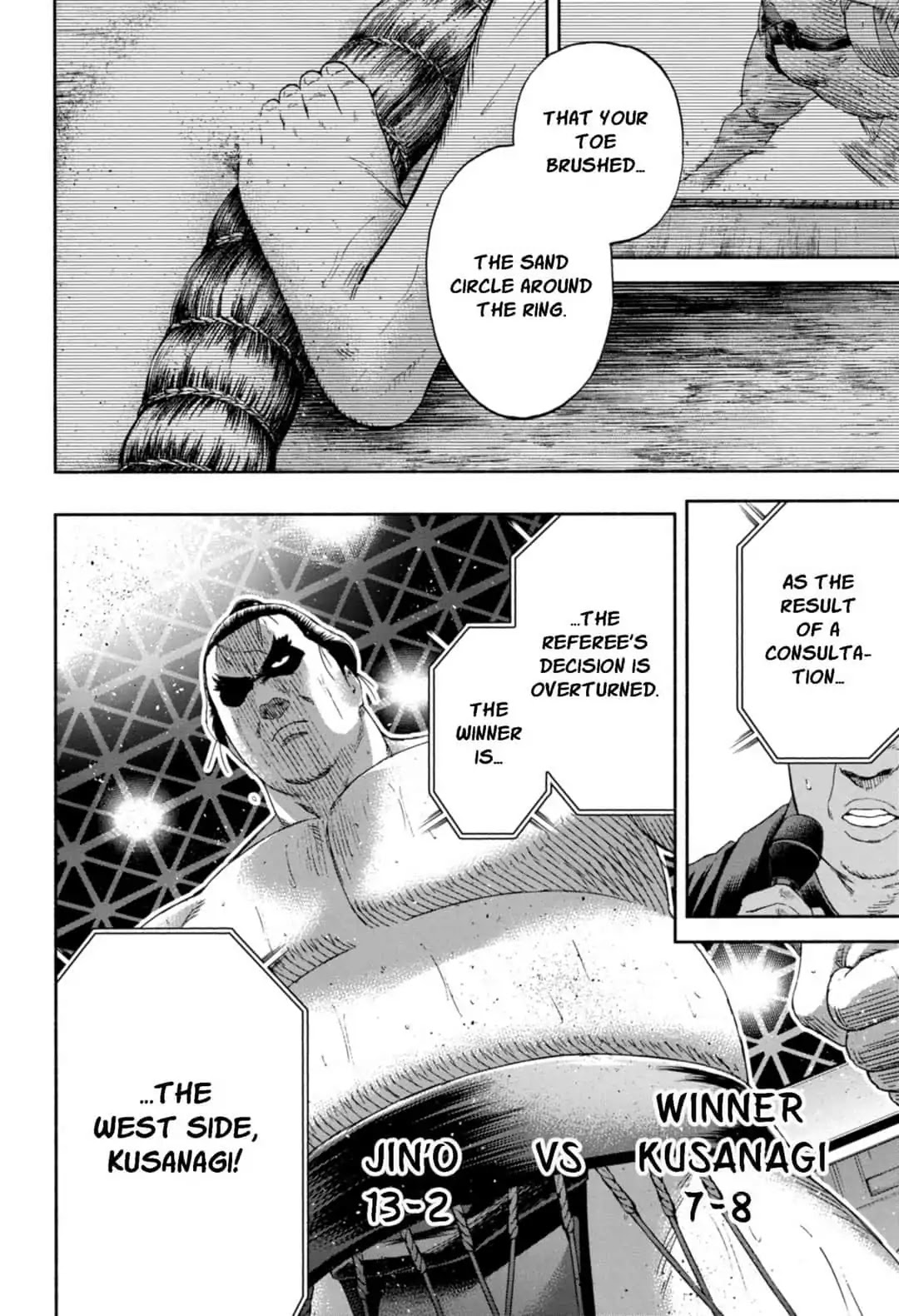 Hinomaru Zumou Chapter 244 page 14 - Chapter 244: Jin'o And The National Treasures