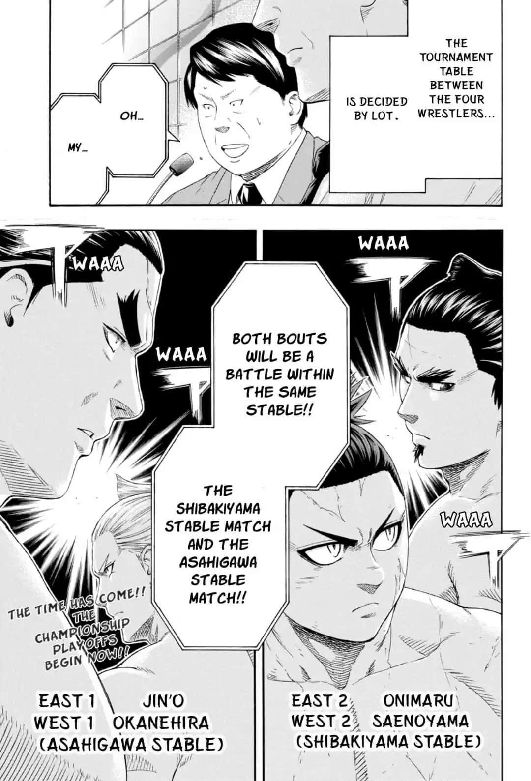 Hinomaru Zumou Chapter 244 page 19 - Chapter 244: Jin'o And The National Treasures