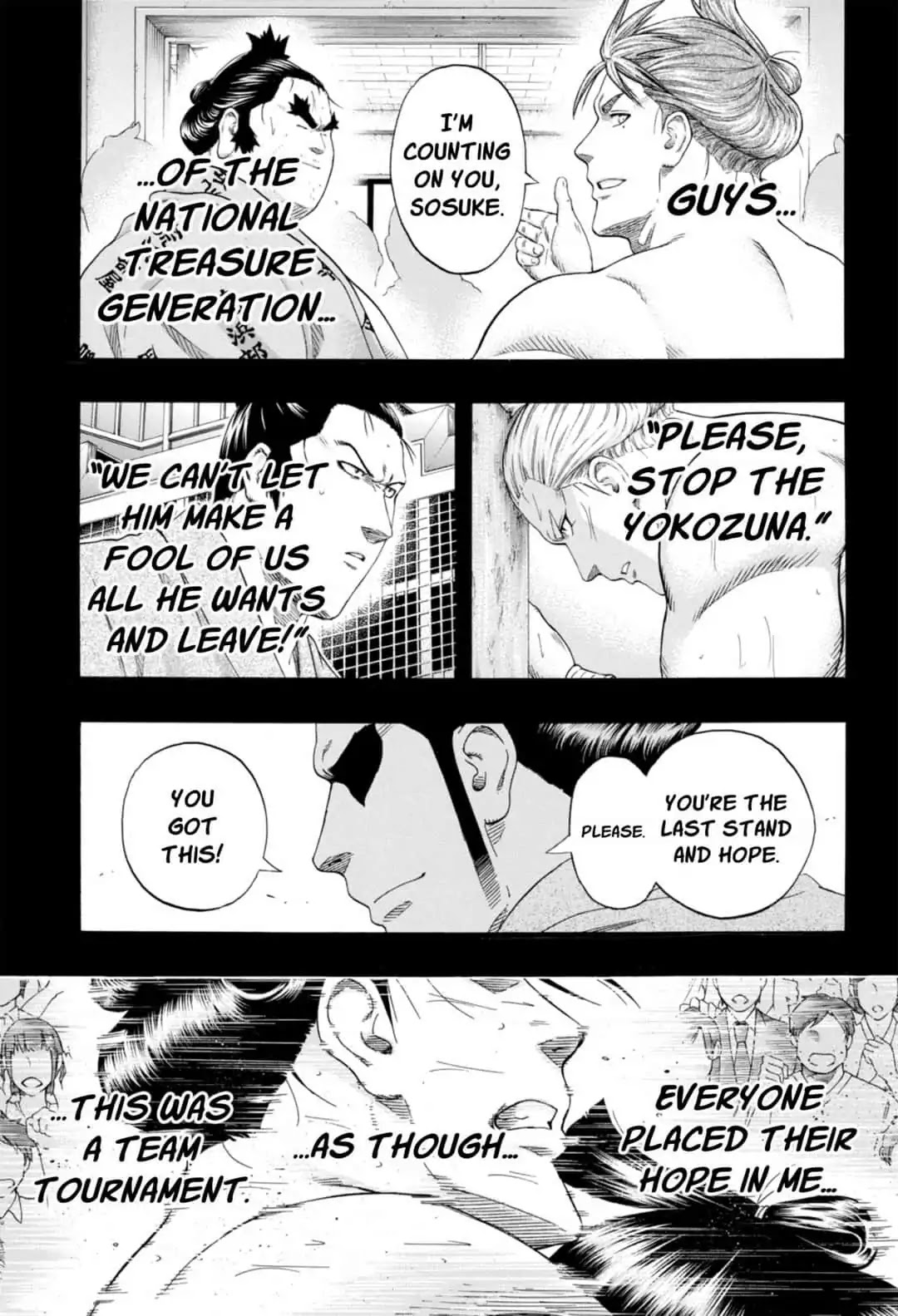 Hinomaru Zumou Chapter 244 page 5 - Chapter 244: Jin'o And The National Treasures