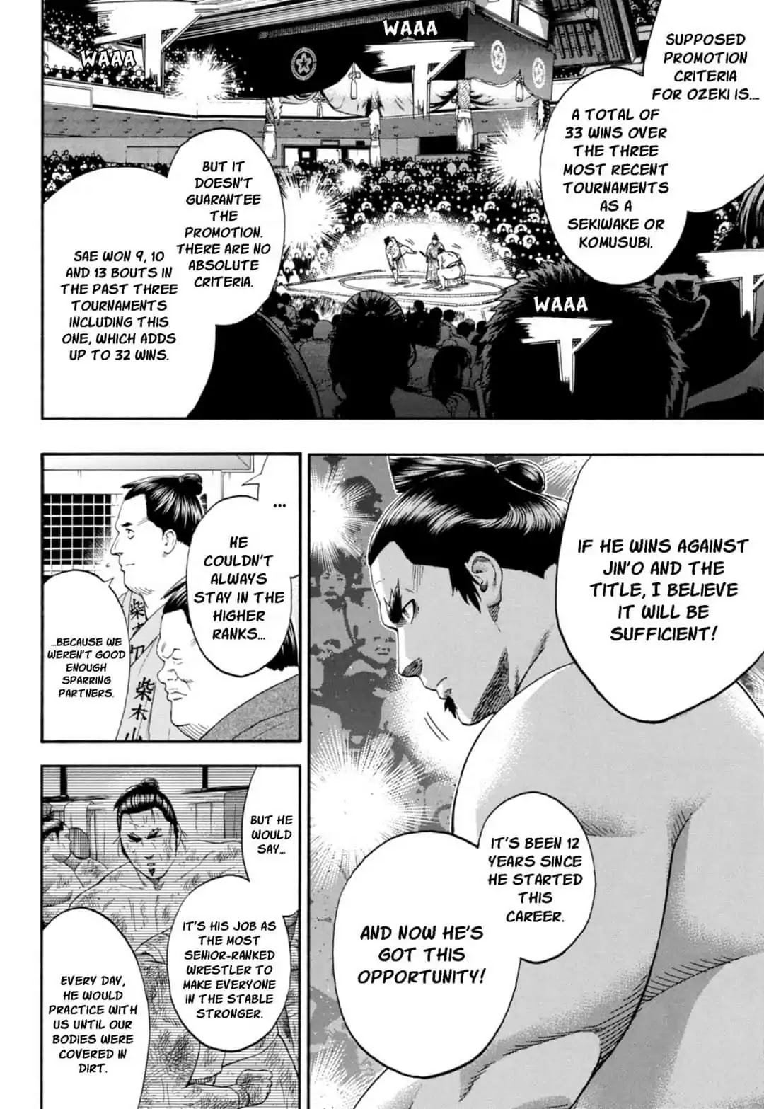 Hinomaru Zumou Chapter 245 page 10 - Chapter 245: Onimaru Kunitsuna And Norihiro Saenoyama