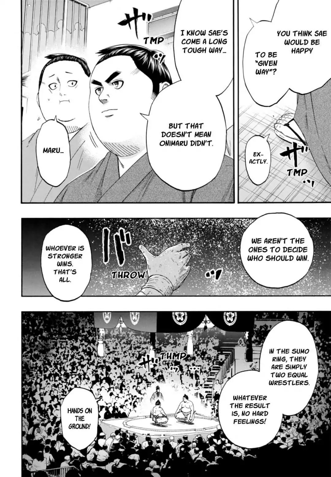 Hinomaru Zumou Chapter 245 page 12 - Chapter 245: Onimaru Kunitsuna And Norihiro Saenoyama