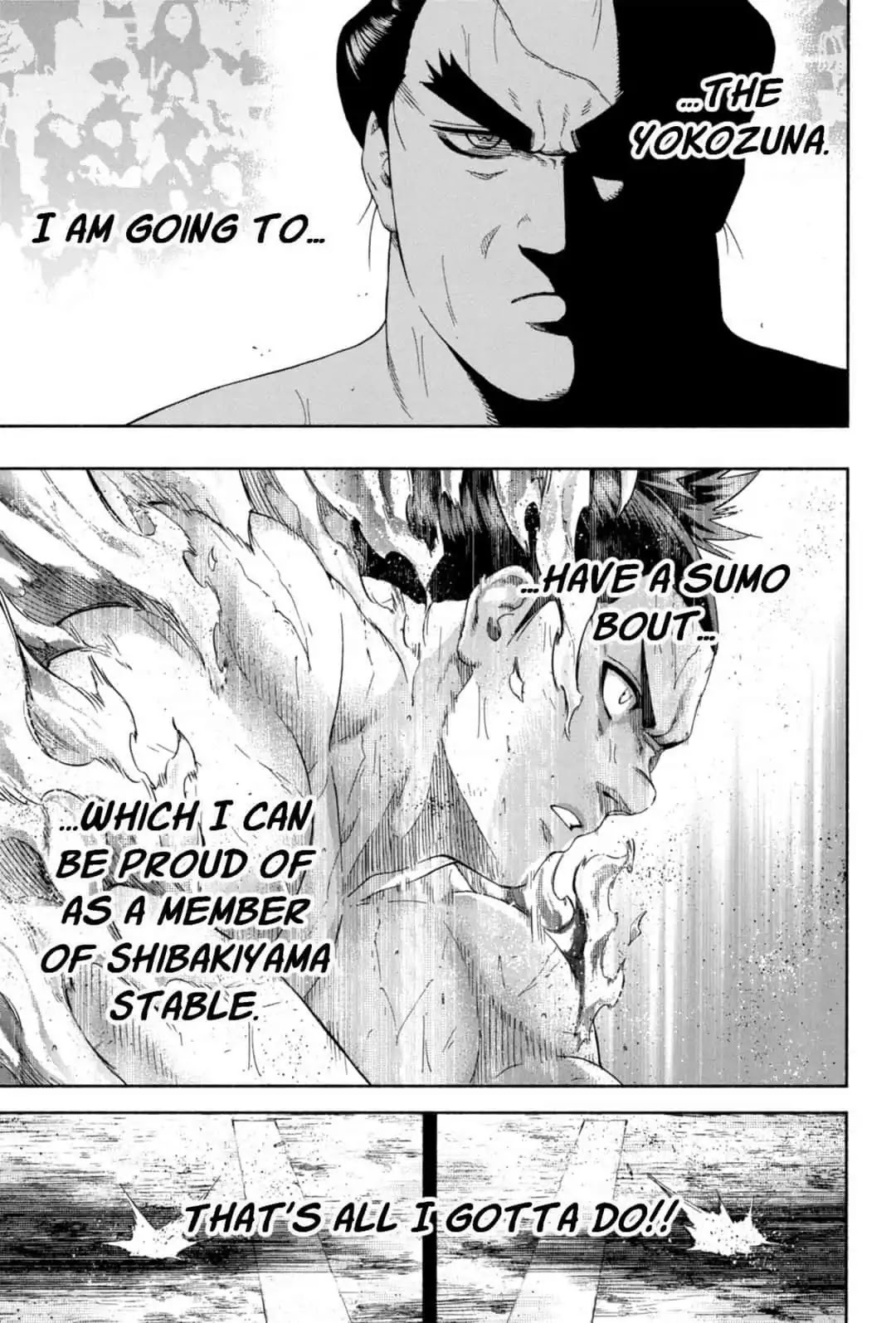 Hinomaru Zumou Chapter 245 page 15 - Chapter 245: Onimaru Kunitsuna And Norihiro Saenoyama
