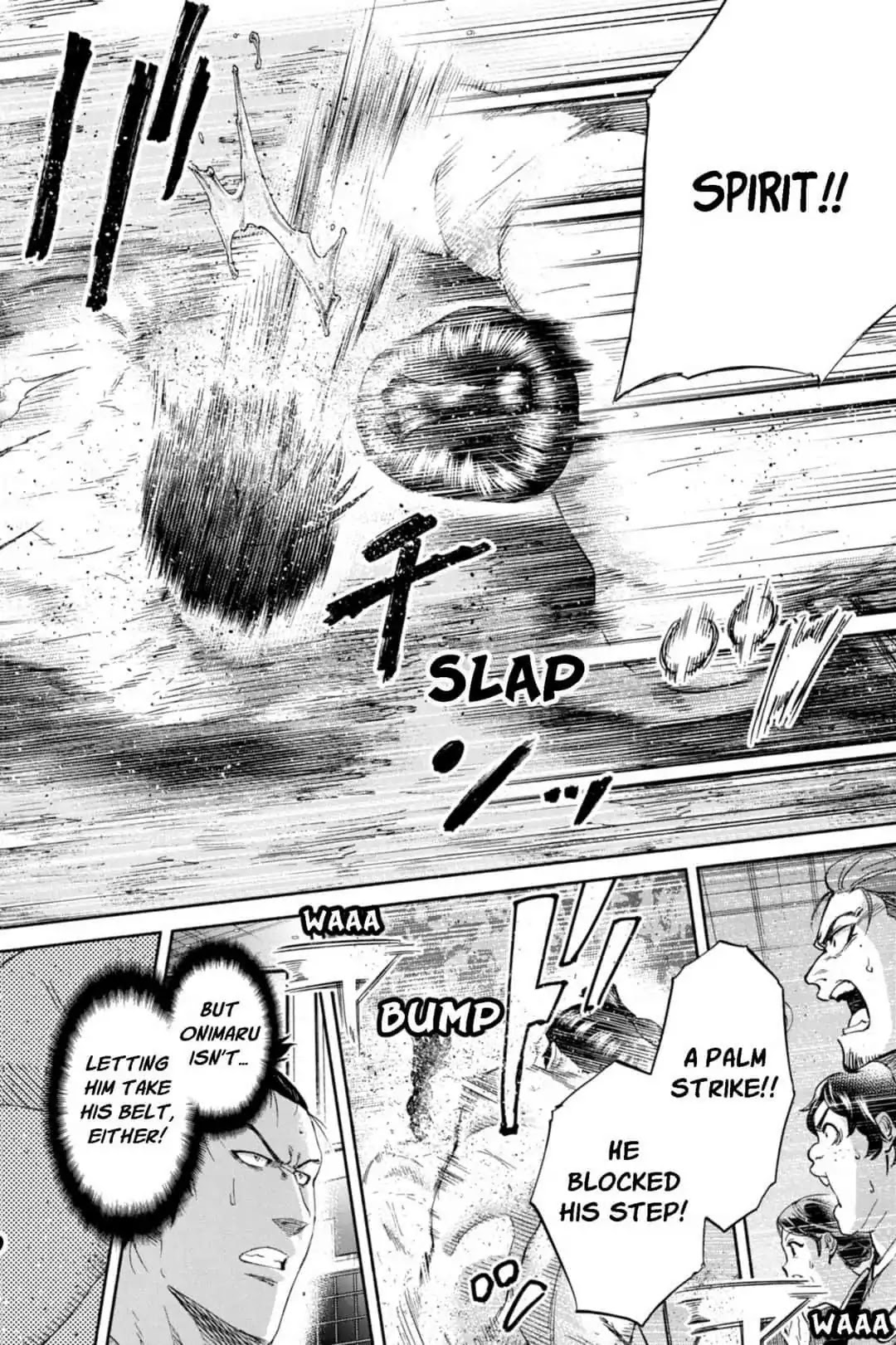 Hinomaru Zumou Chapter 245 page 16 - Chapter 245: Onimaru Kunitsuna And Norihiro Saenoyama