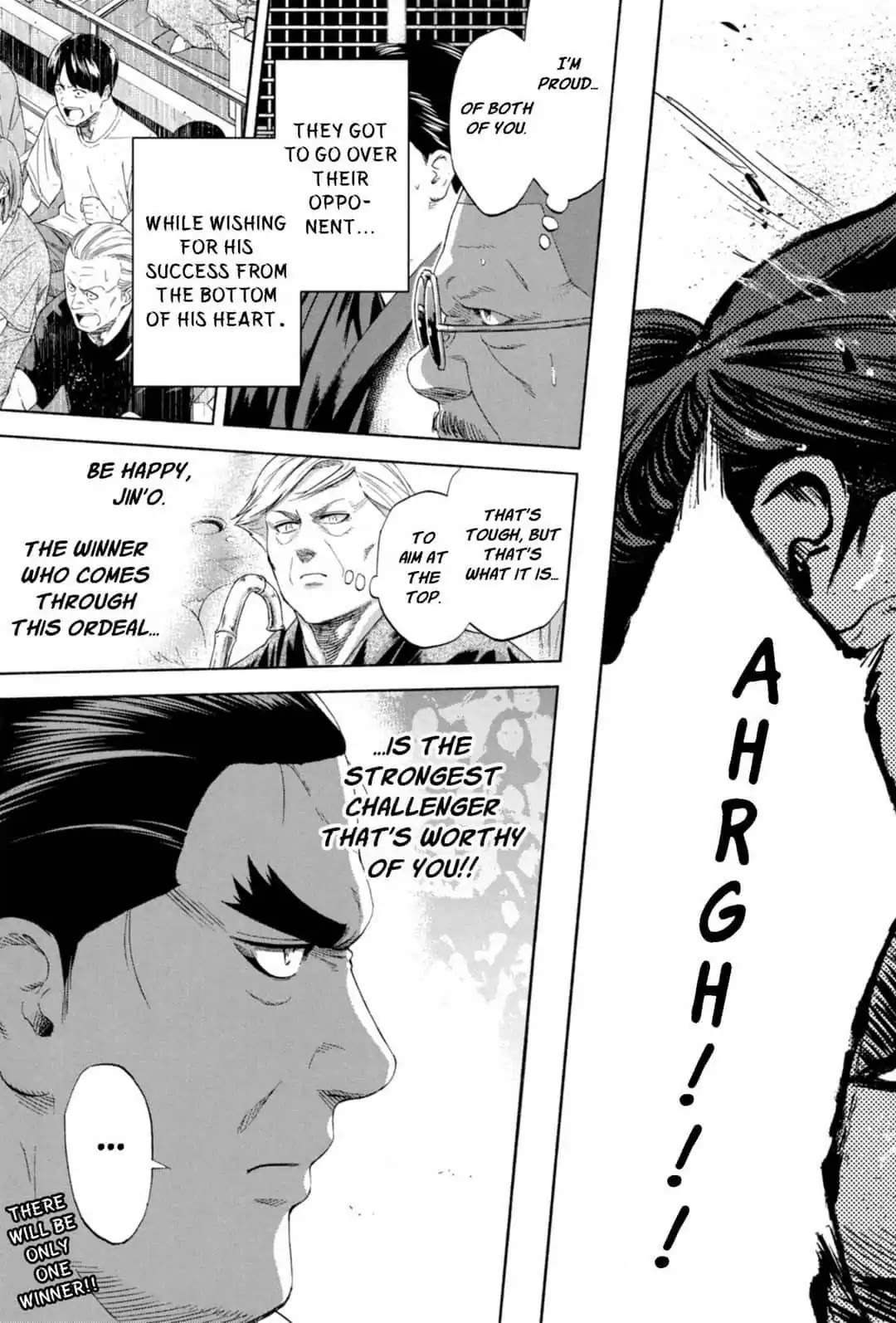 Hinomaru Zumou Chapter 245 page 19 - Chapter 245: Onimaru Kunitsuna And Norihiro Saenoyama