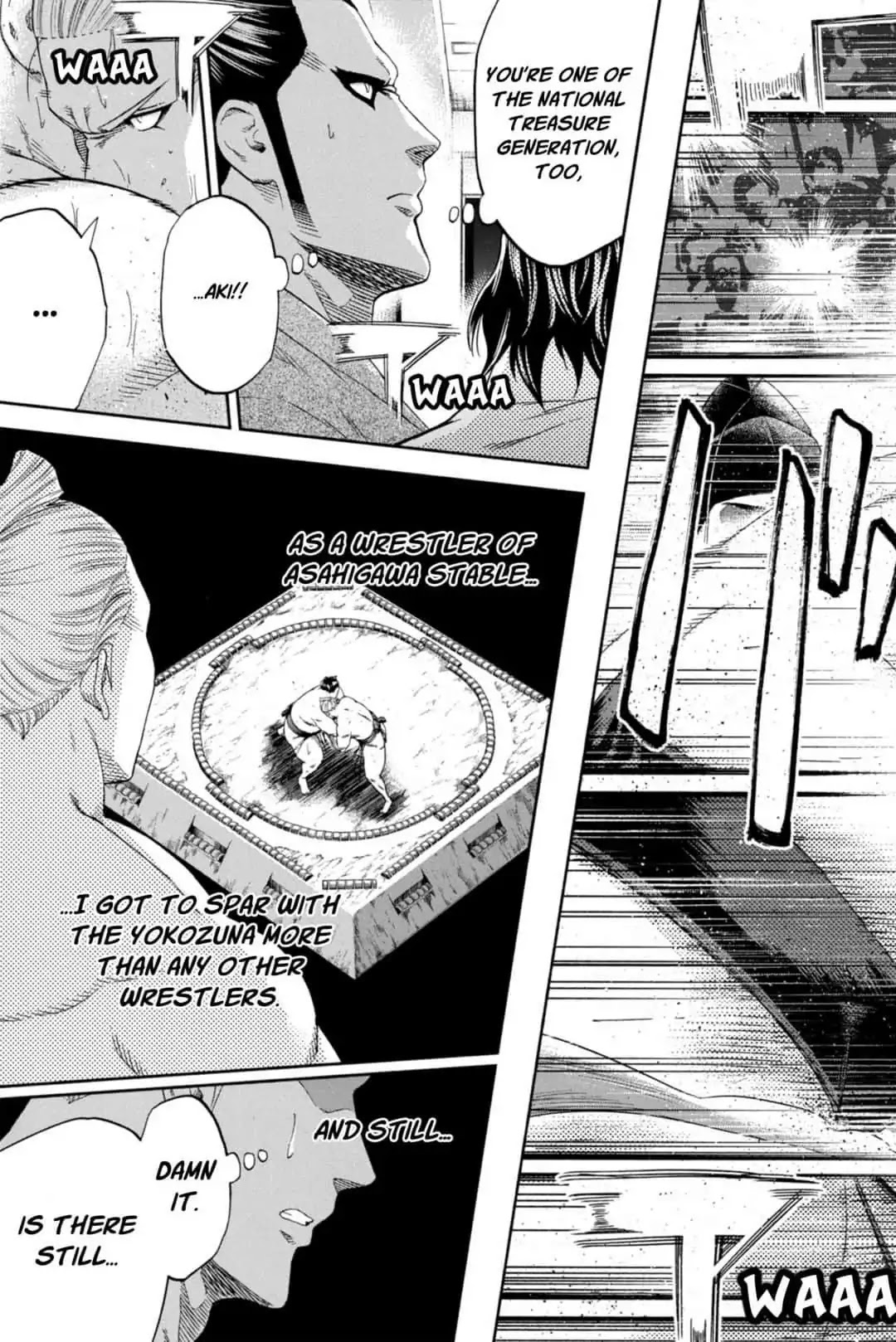 Hinomaru Zumou Chapter 245 page 3 - Chapter 245: Onimaru Kunitsuna And Norihiro Saenoyama