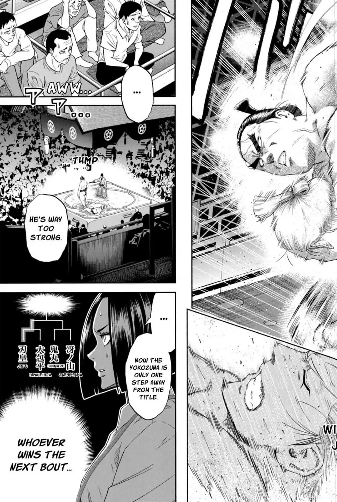 Hinomaru Zumou Chapter 245 page 7 - Chapter 245: Onimaru Kunitsuna And Norihiro Saenoyama