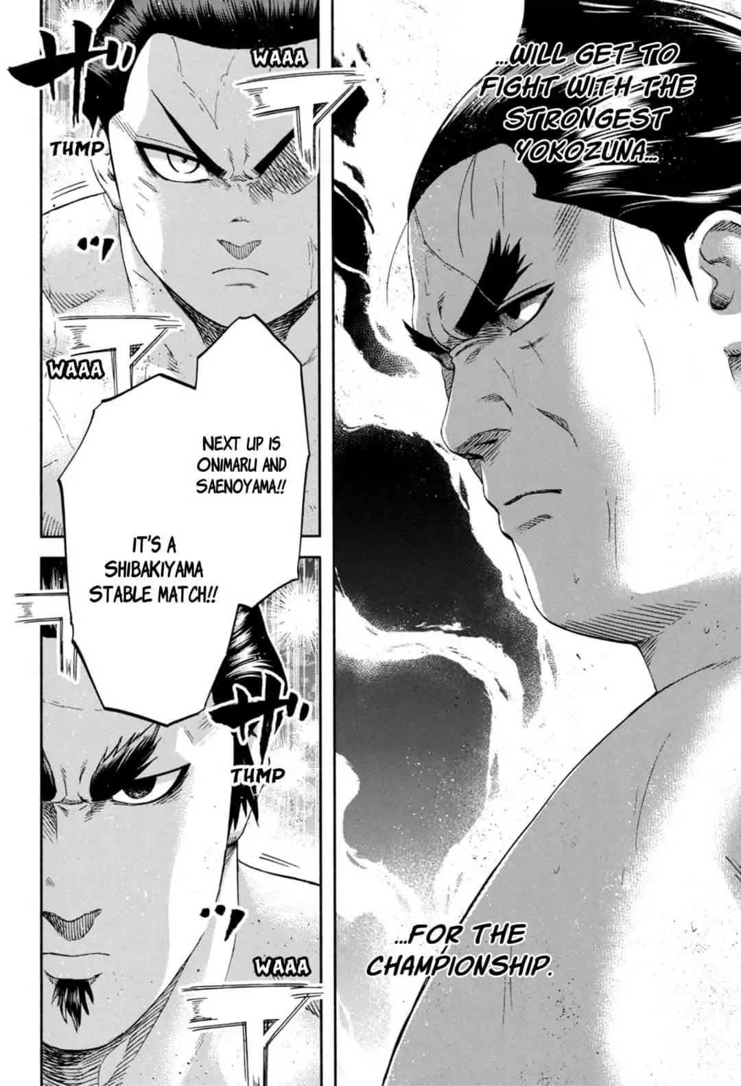 Hinomaru Zumou Chapter 245 page 8 - Chapter 245: Onimaru Kunitsuna And Norihiro Saenoyama
