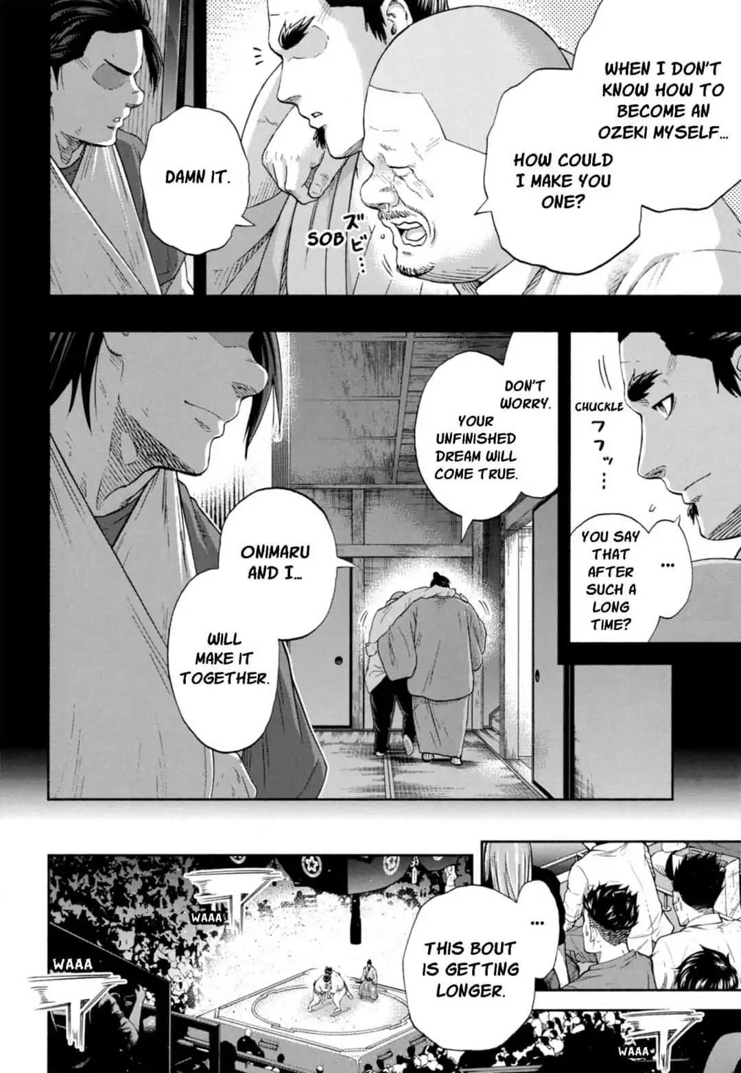 Hinomaru Zumou Chapter 246 page 12 - Chapter 246: Onimaru Kunitsuna And Norihiro Saenoyama 2