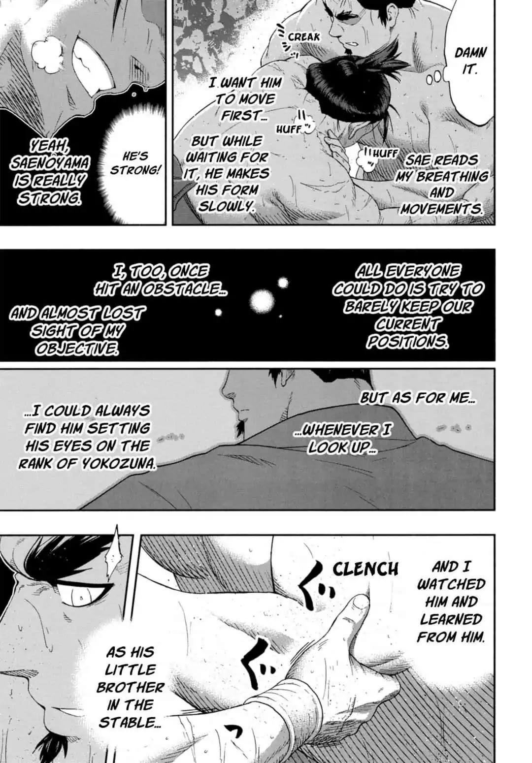 Hinomaru Zumou Chapter 246 page 13 - Chapter 246: Onimaru Kunitsuna And Norihiro Saenoyama 2
