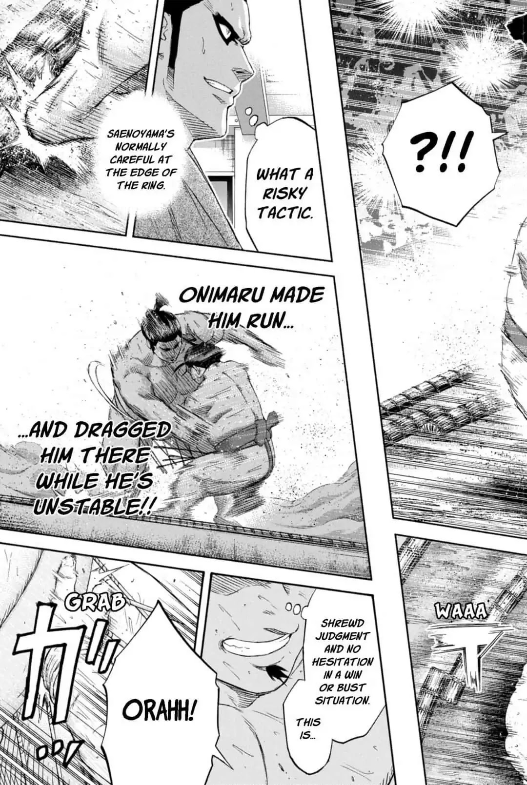 Hinomaru Zumou Chapter 246 page 19 - Chapter 246: Onimaru Kunitsuna And Norihiro Saenoyama 2