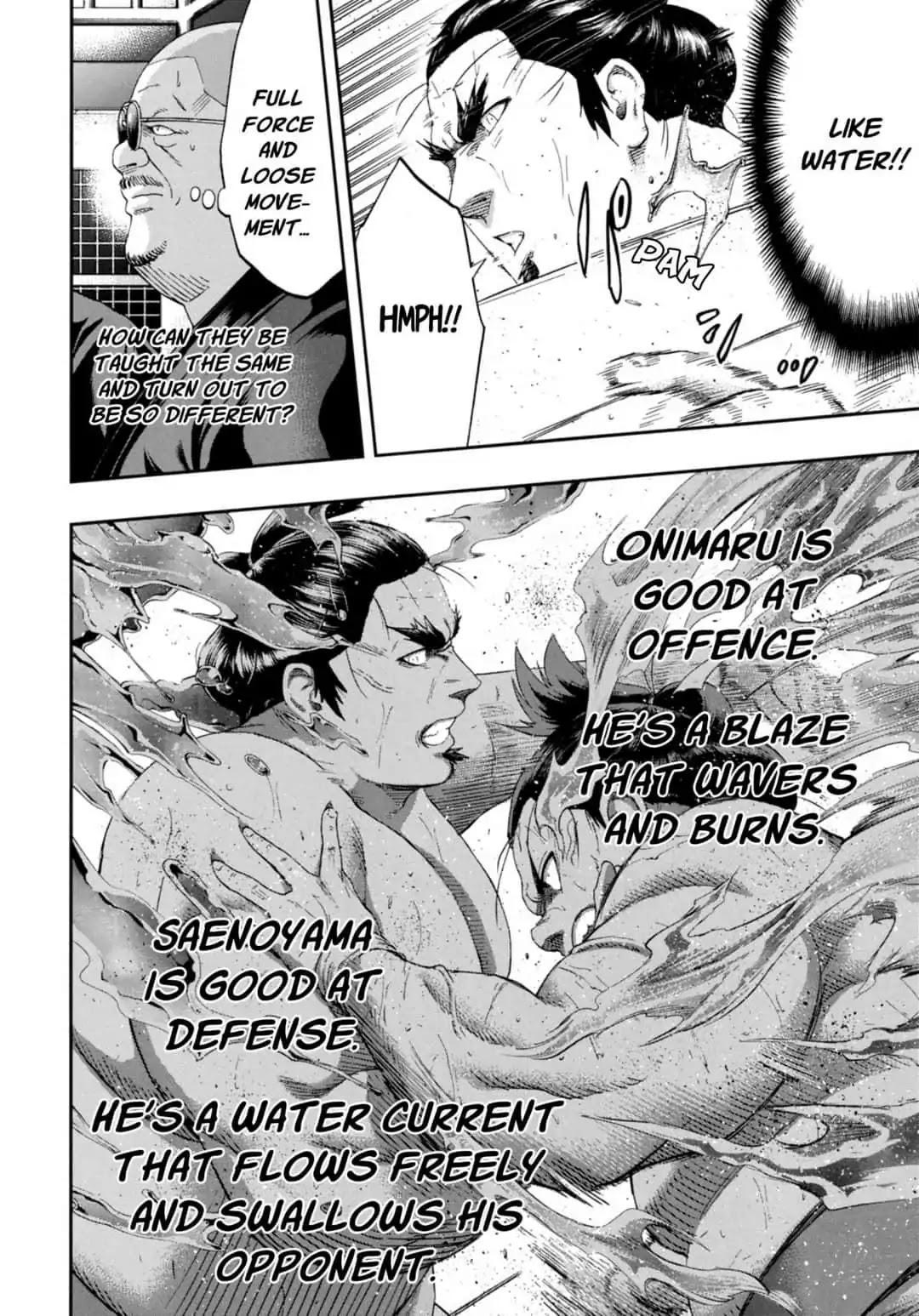 Hinomaru Zumou Chapter 246 page 2 - Chapter 246: Onimaru Kunitsuna And Norihiro Saenoyama 2