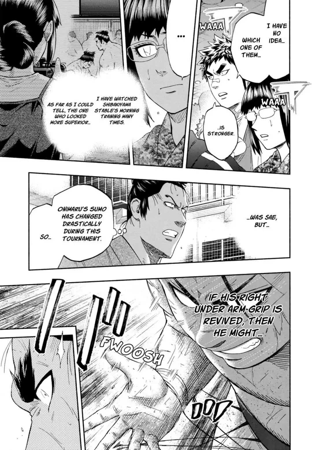 Hinomaru Zumou Chapter 246 page 3 - Chapter 246: Onimaru Kunitsuna And Norihiro Saenoyama 2