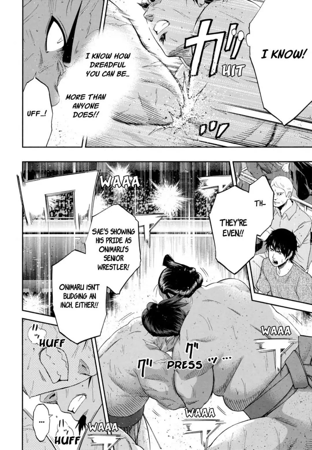 Hinomaru Zumou Chapter 246 page 4 - Chapter 246: Onimaru Kunitsuna And Norihiro Saenoyama 2