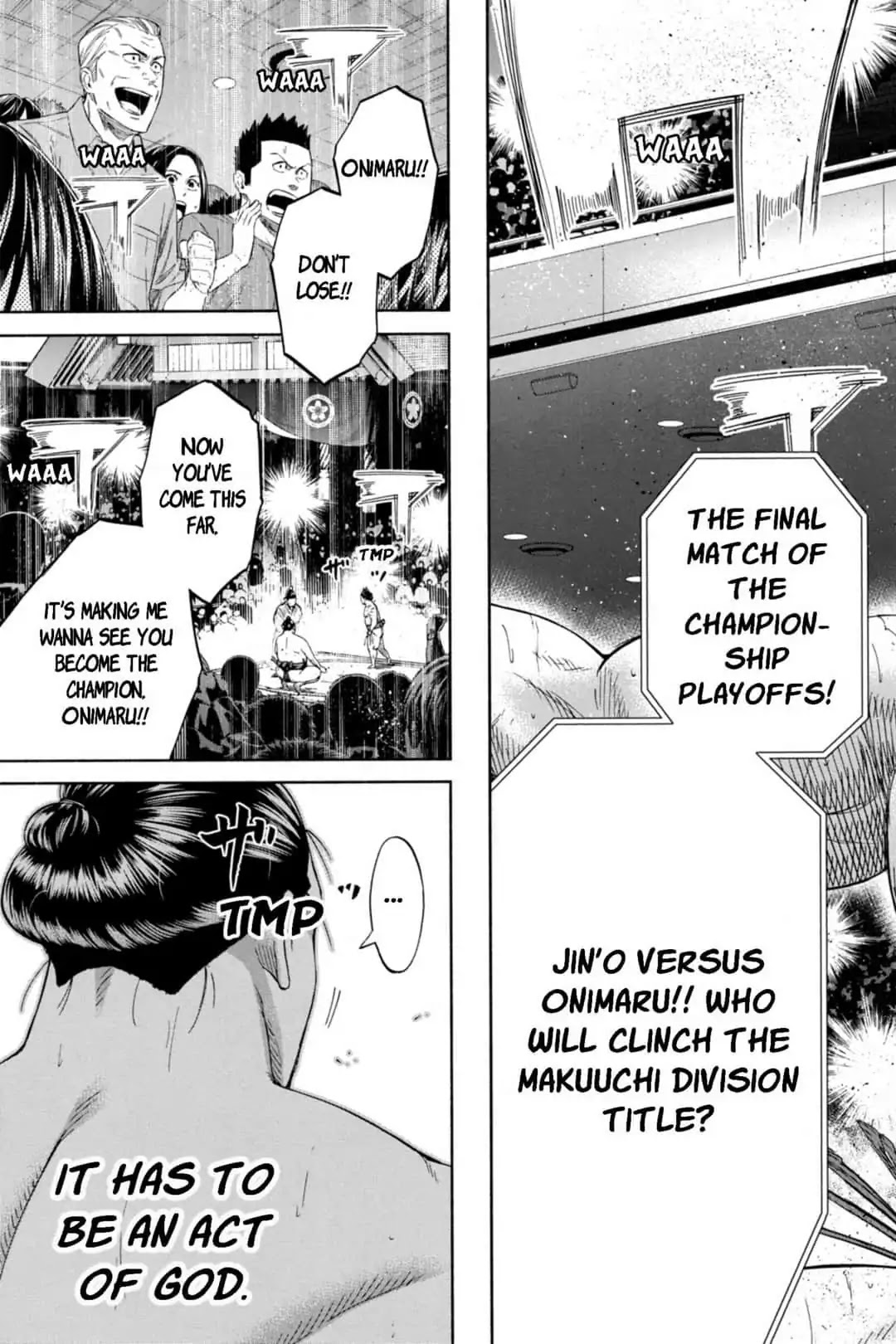Hinomaru Zumou Chapter 247 page 3 - Chapter 247: Onimaru Kunitsuna And Jin's O, Again