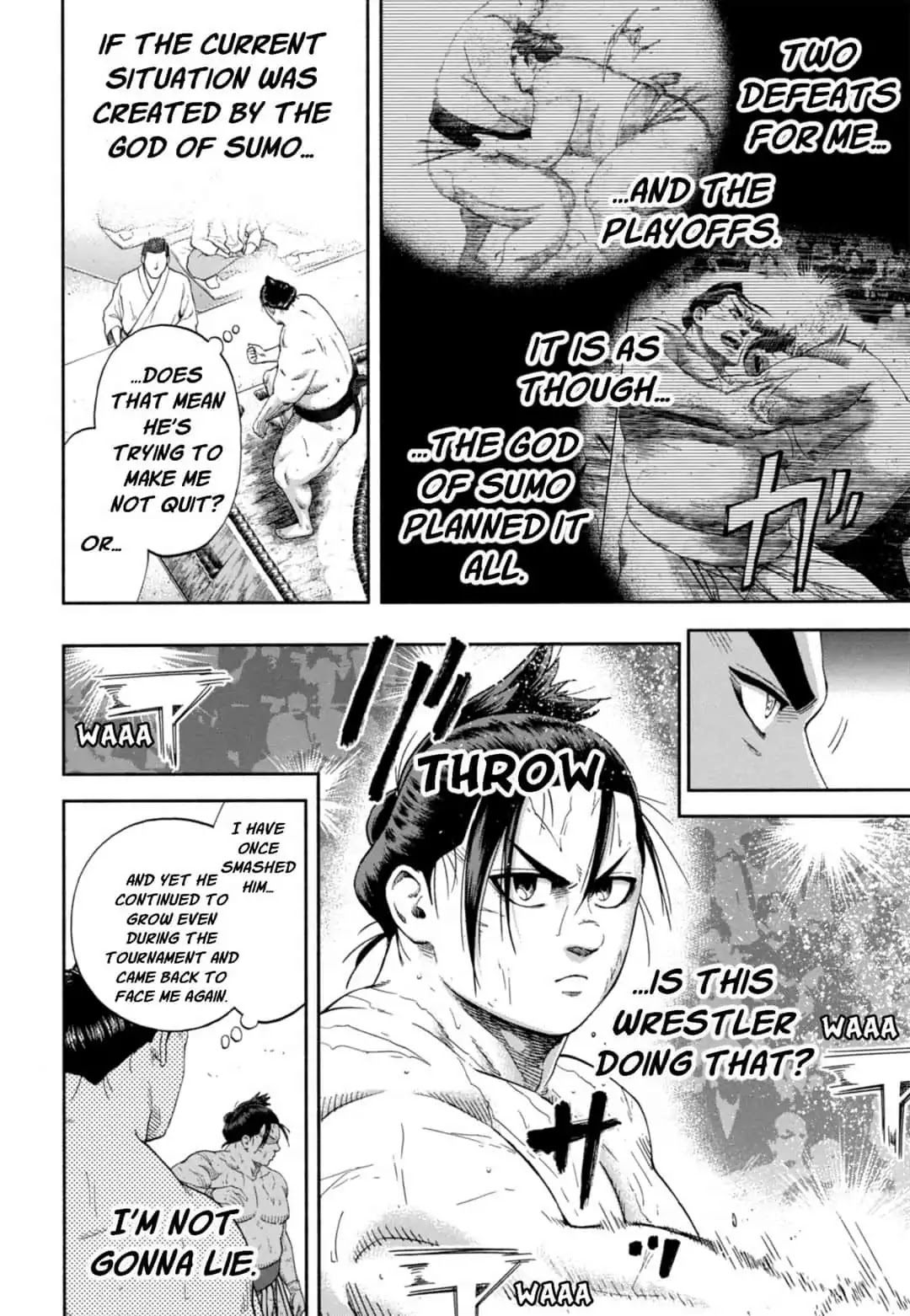 Hinomaru Zumou Chapter 247 page 4 - Chapter 247: Onimaru Kunitsuna And Jin's O, Again