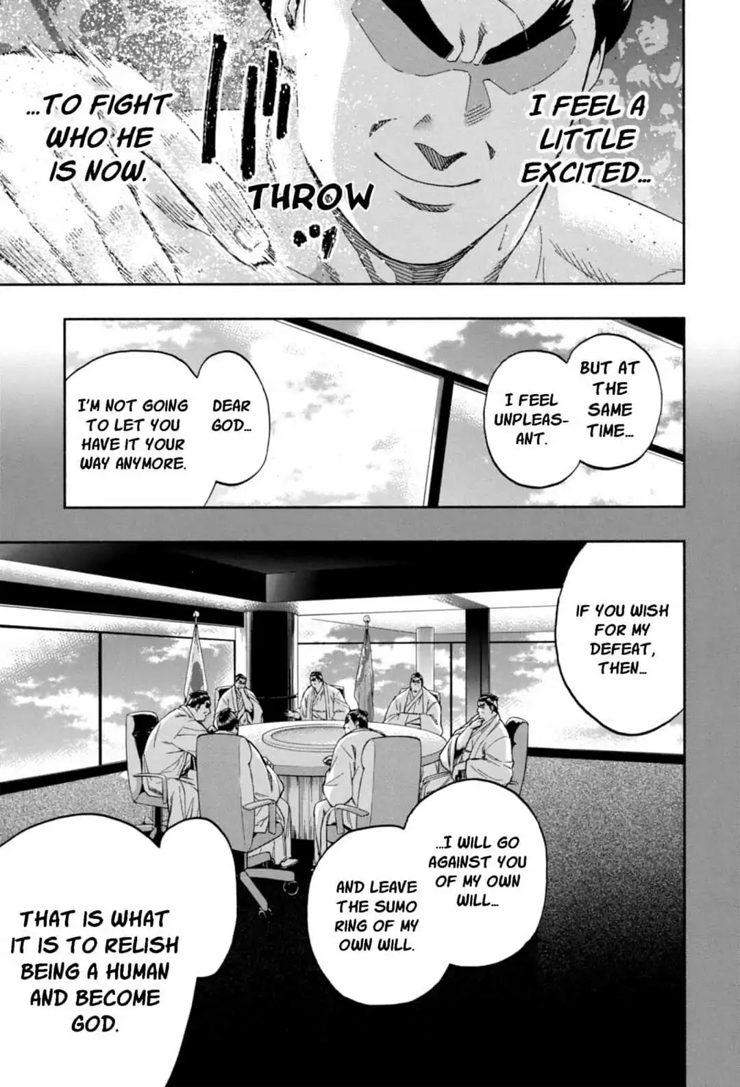 Hinomaru Zumou Chapter 247 page 5 - Chapter 247: Onimaru Kunitsuna And Jin's O, Again