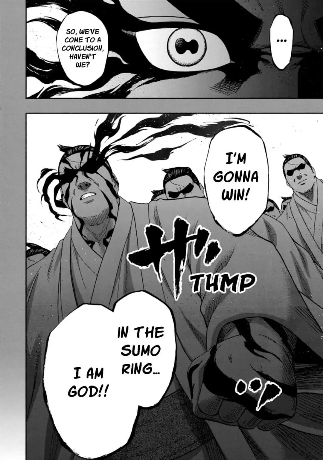 Hinomaru Zumou Chapter 247 page 6 - Chapter 247: Onimaru Kunitsuna And Jin's O, Again