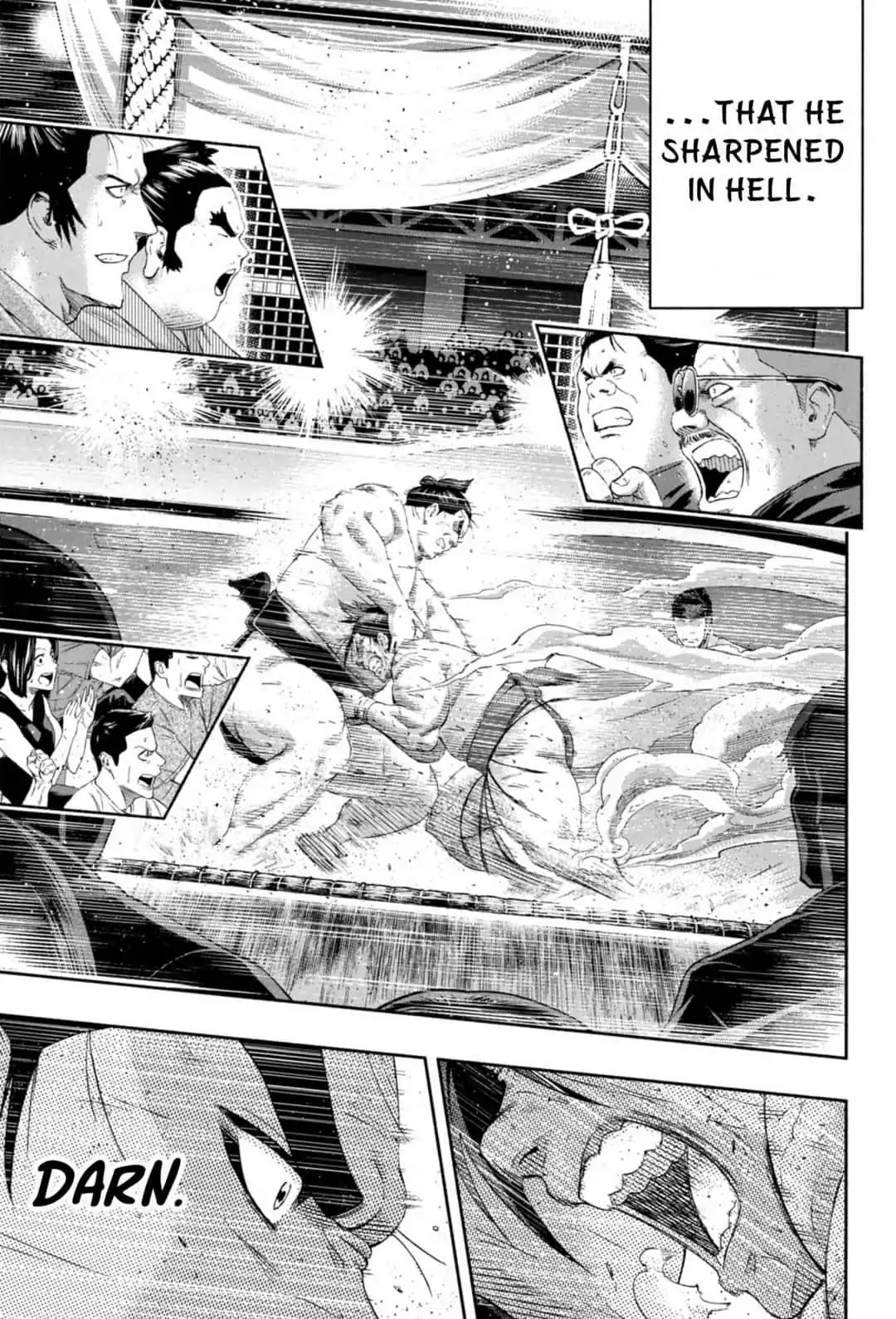Hinomaru Zumou Chapter 249 page 13 - Chapter 249: Onimaru Kunitsuna and Jin'o Gratitude
