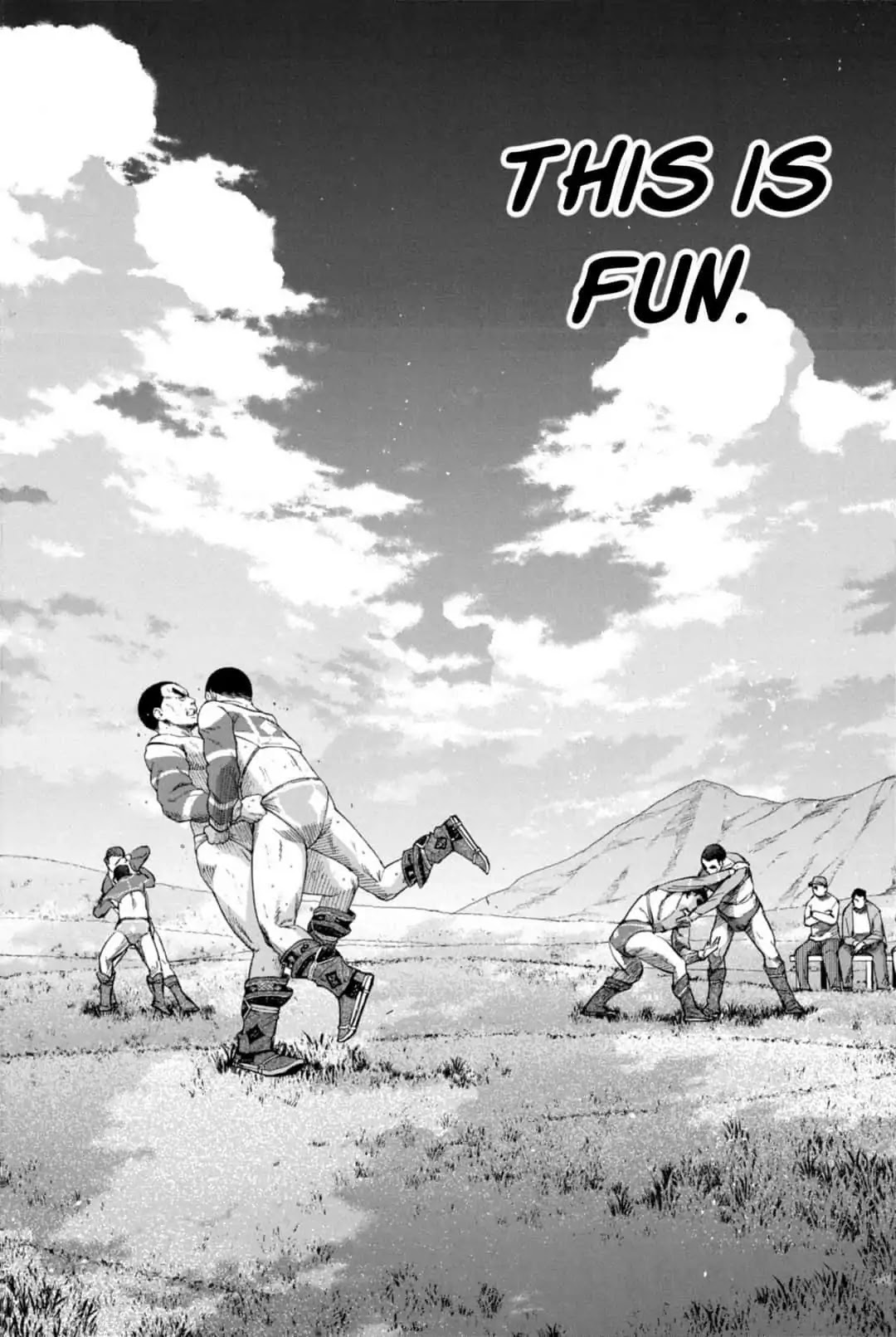 Hinomaru Zumou Chapter 249 page 14 - Chapter 249: Onimaru Kunitsuna and Jin'o Gratitude