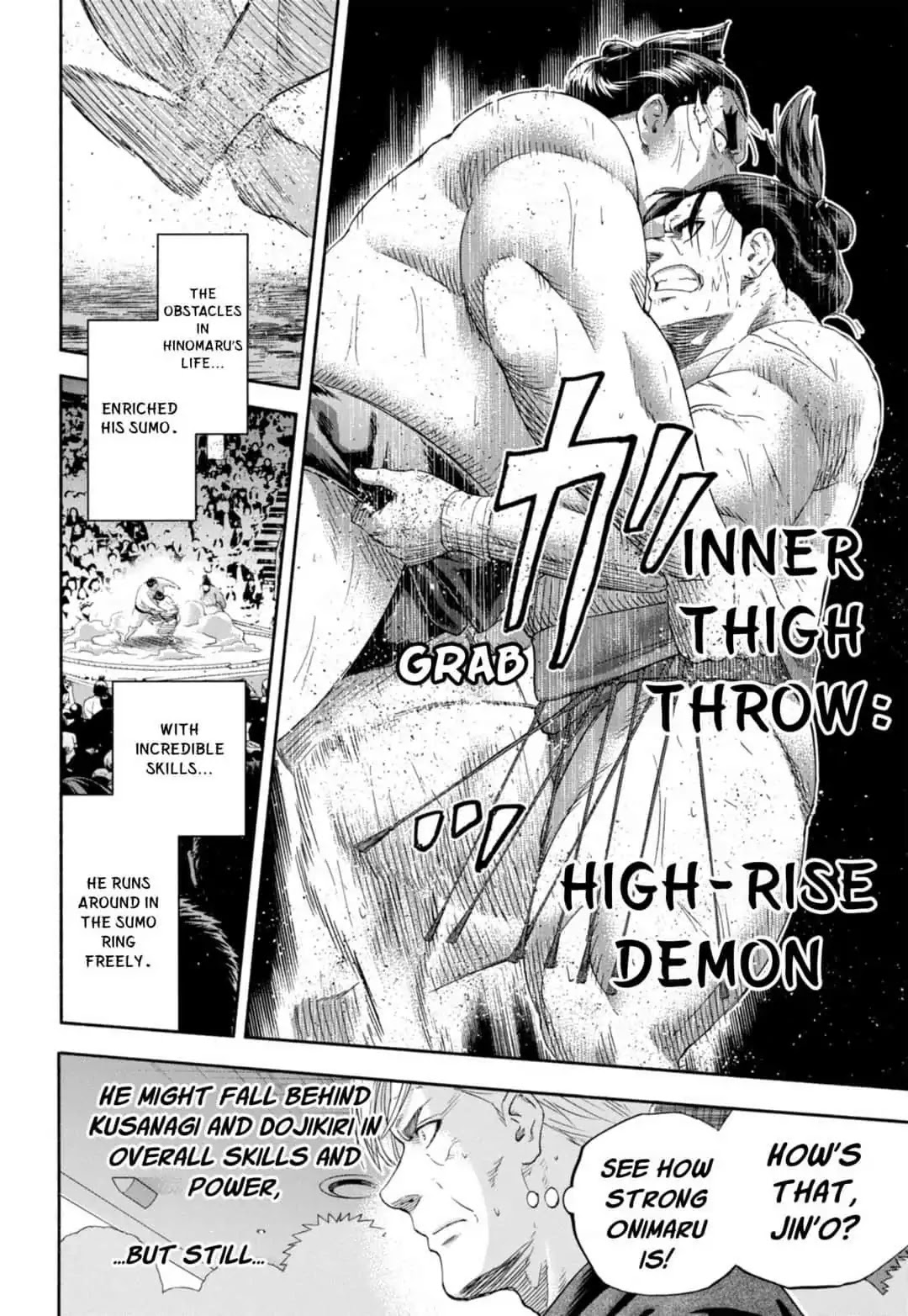 Hinomaru Zumou Chapter 249 page 16 - Chapter 249: Onimaru Kunitsuna and Jin'o Gratitude