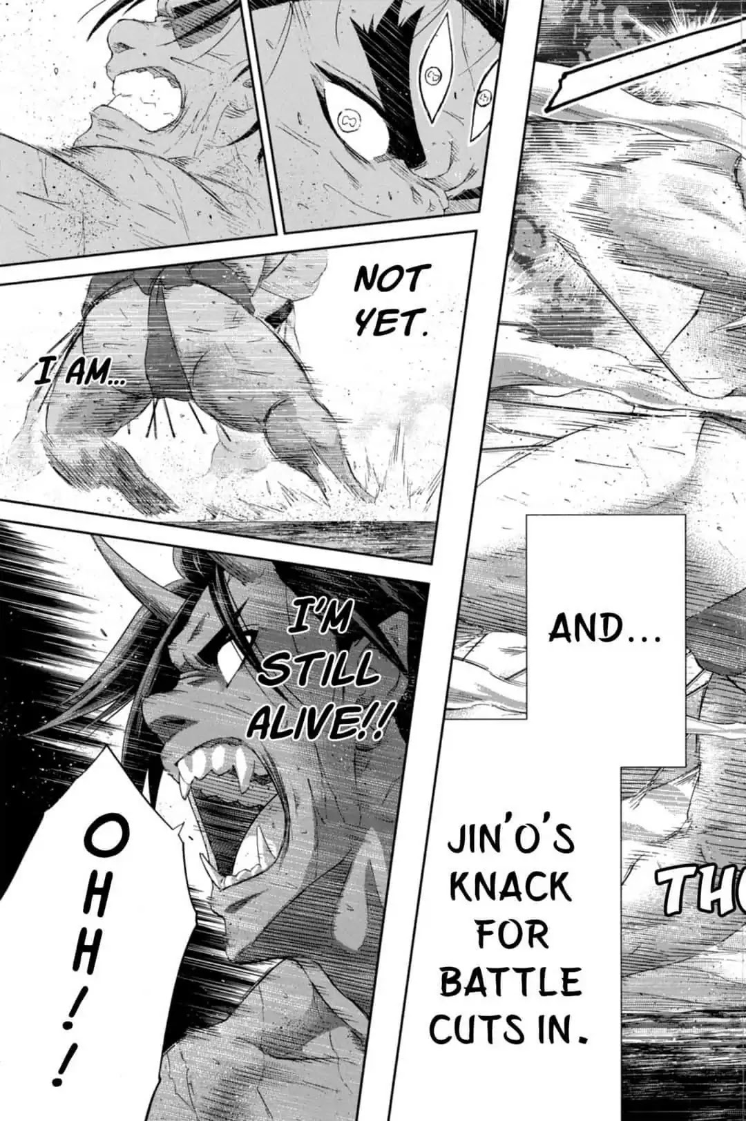 Hinomaru Zumou Chapter 249 page 7 - Chapter 249: Onimaru Kunitsuna and Jin'o Gratitude