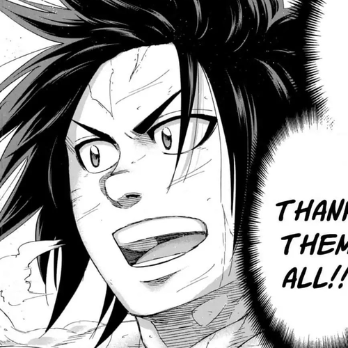Hinomaru Zumou Chapter 249: Onimaru Kunitsuna and Jin'o Gratitude cover