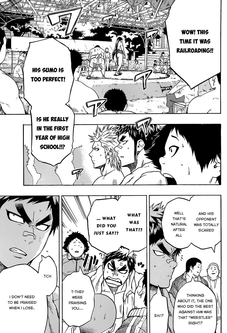 Hinomaru Zumou Chapter 25 page 9 - Chapter 25: The Admired Great Yokozuna