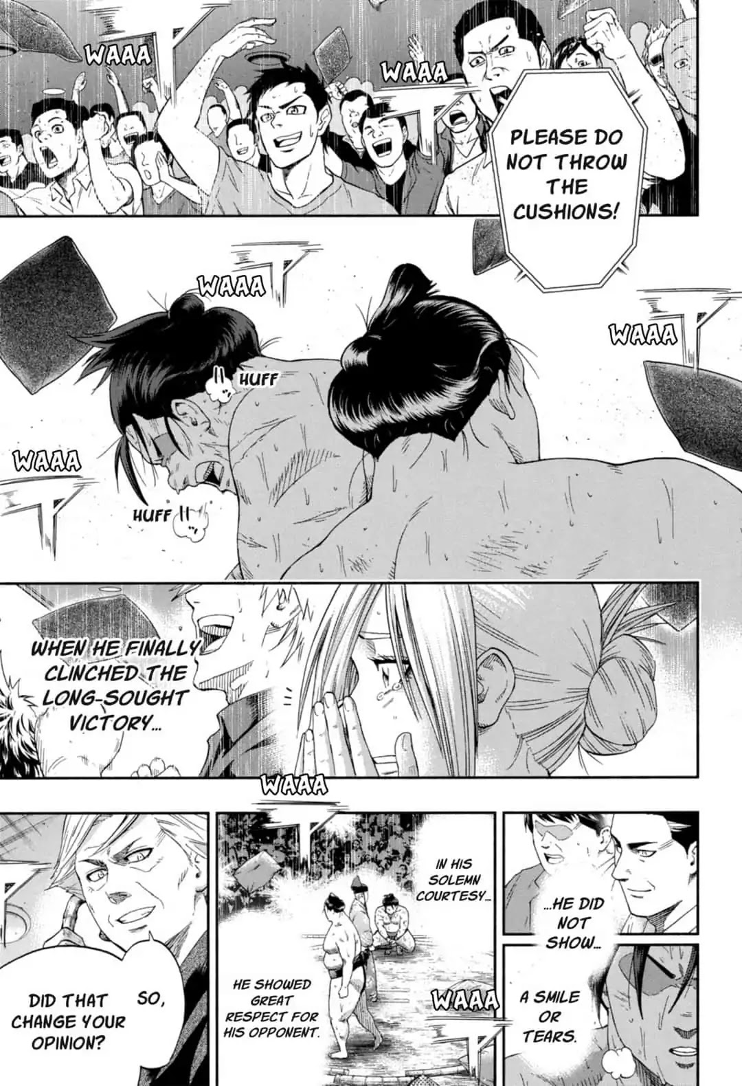 Hinomaru Zumou Chapter 250 page 11 - Chapter 250: Sumo and Hinomaru Ushio [END]