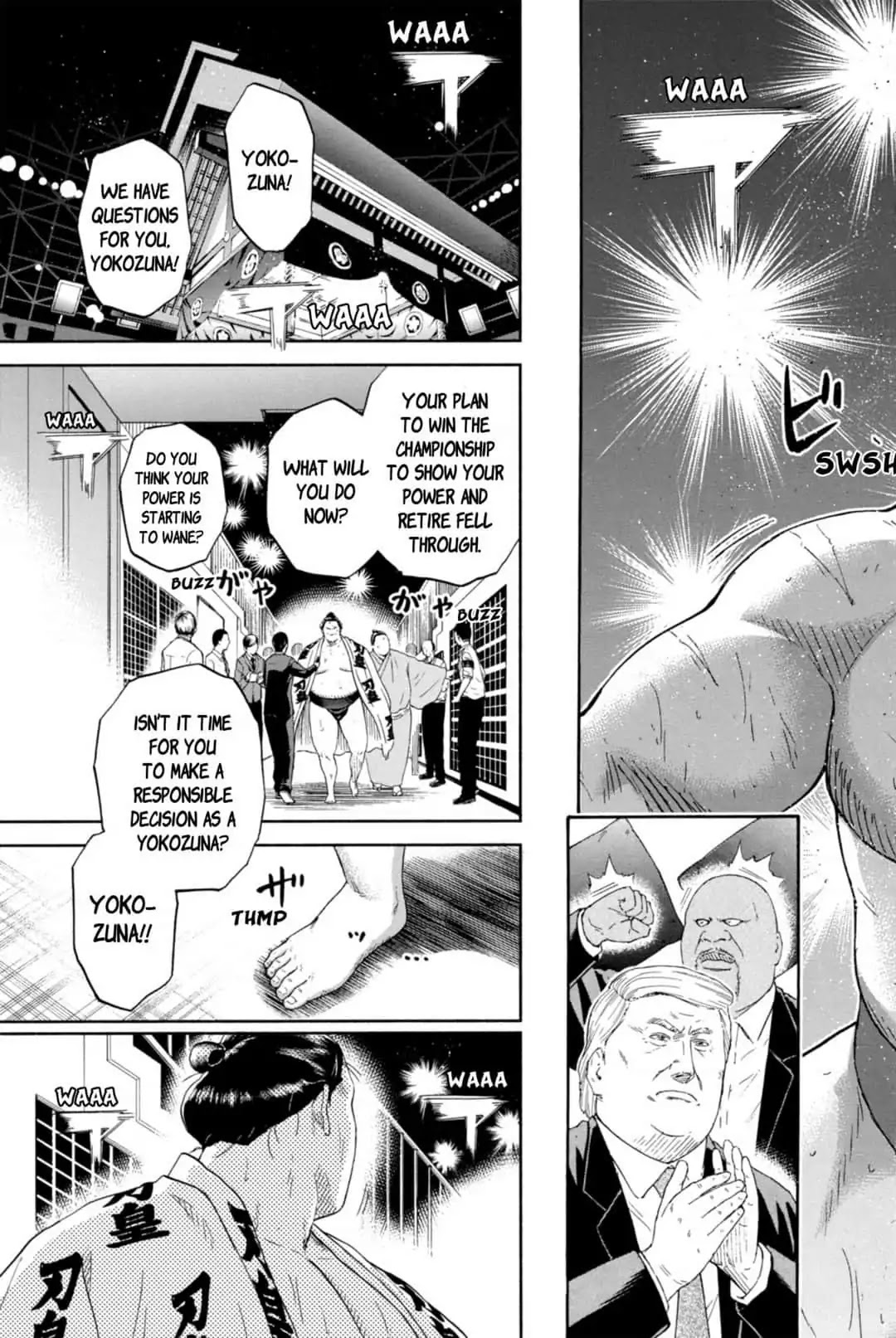 Hinomaru Zumou Chapter 250 page 13 - Chapter 250: Sumo and Hinomaru Ushio [END]