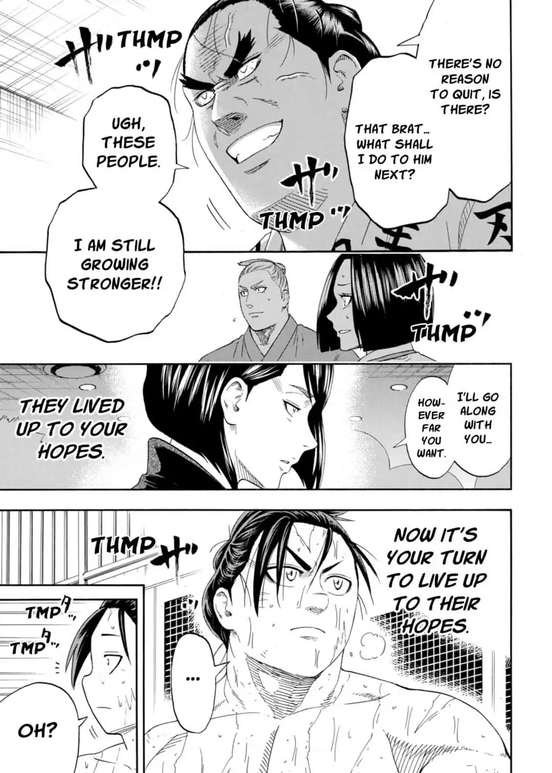 Hinomaru Zumou Chapter 250 page 15 - Chapter 250: Sumo and Hinomaru Ushio [END]