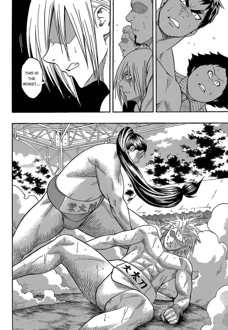 Hinomaru Zumou Chapter 27 page 12 - Chapter 27: Those Who Continue To Win