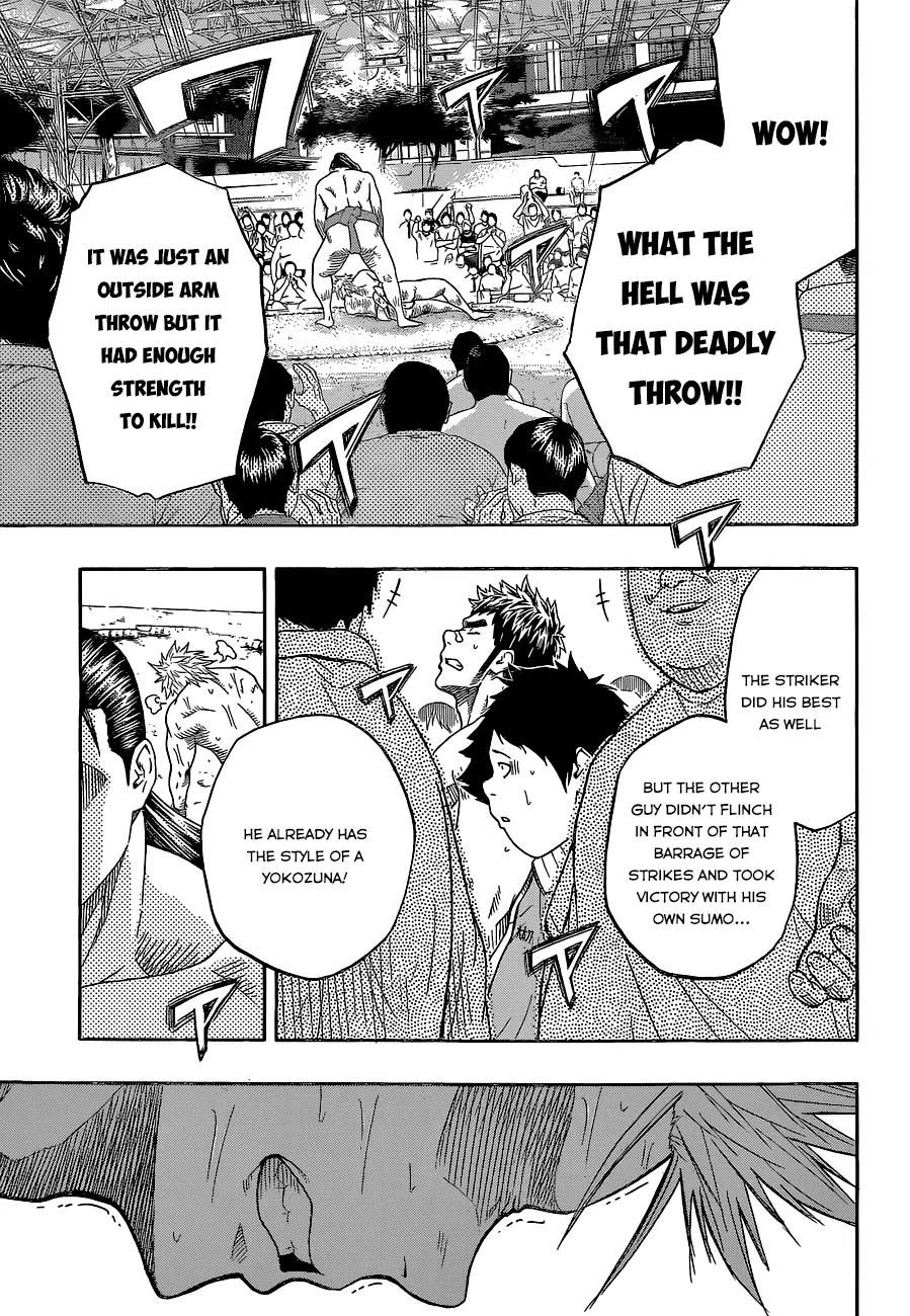 Hinomaru Zumou Chapter 27 page 13 - Chapter 27: Those Who Continue To Win