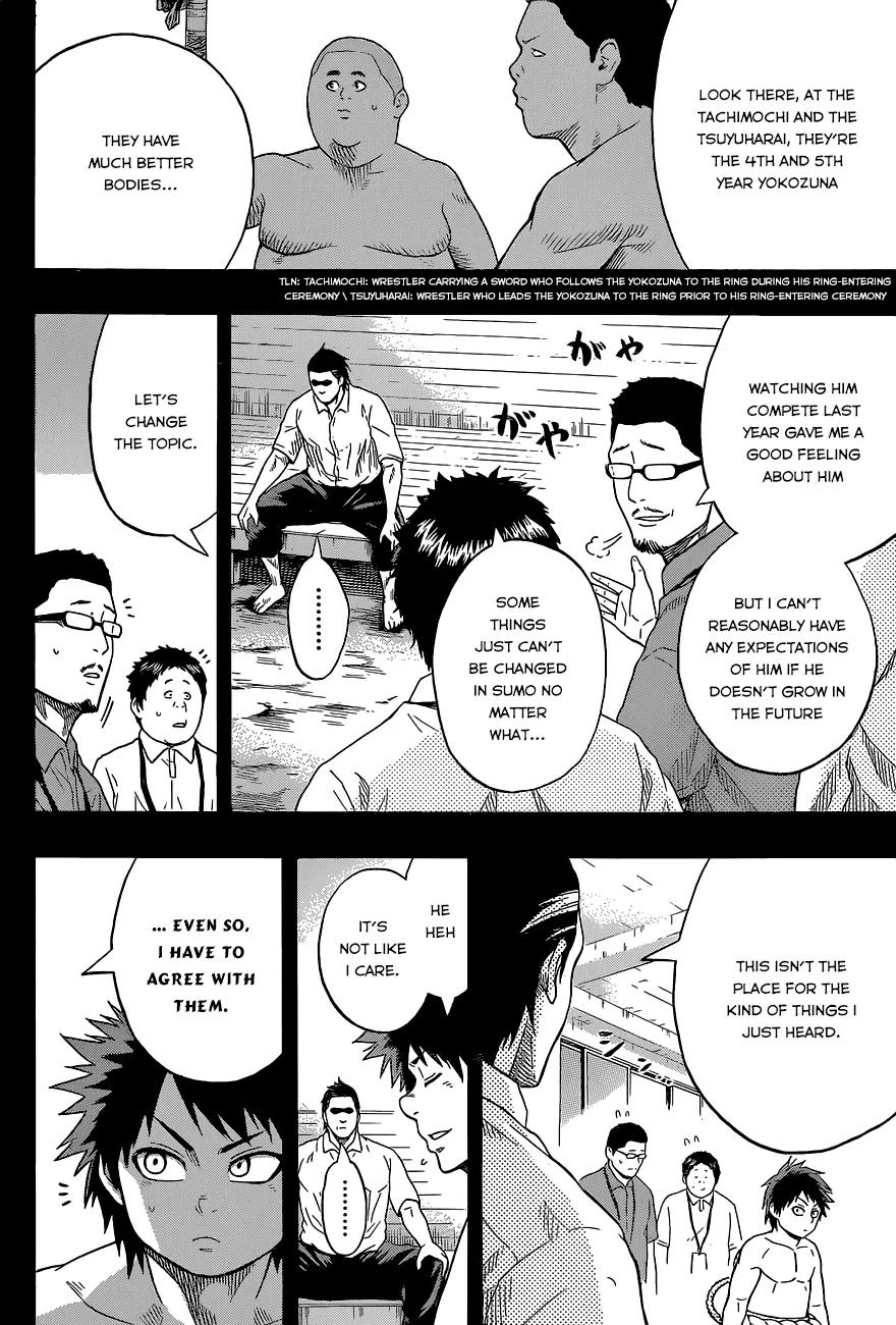Hinomaru Zumou Chapter 28 page 14 - Chapter 28: A Stupid Question