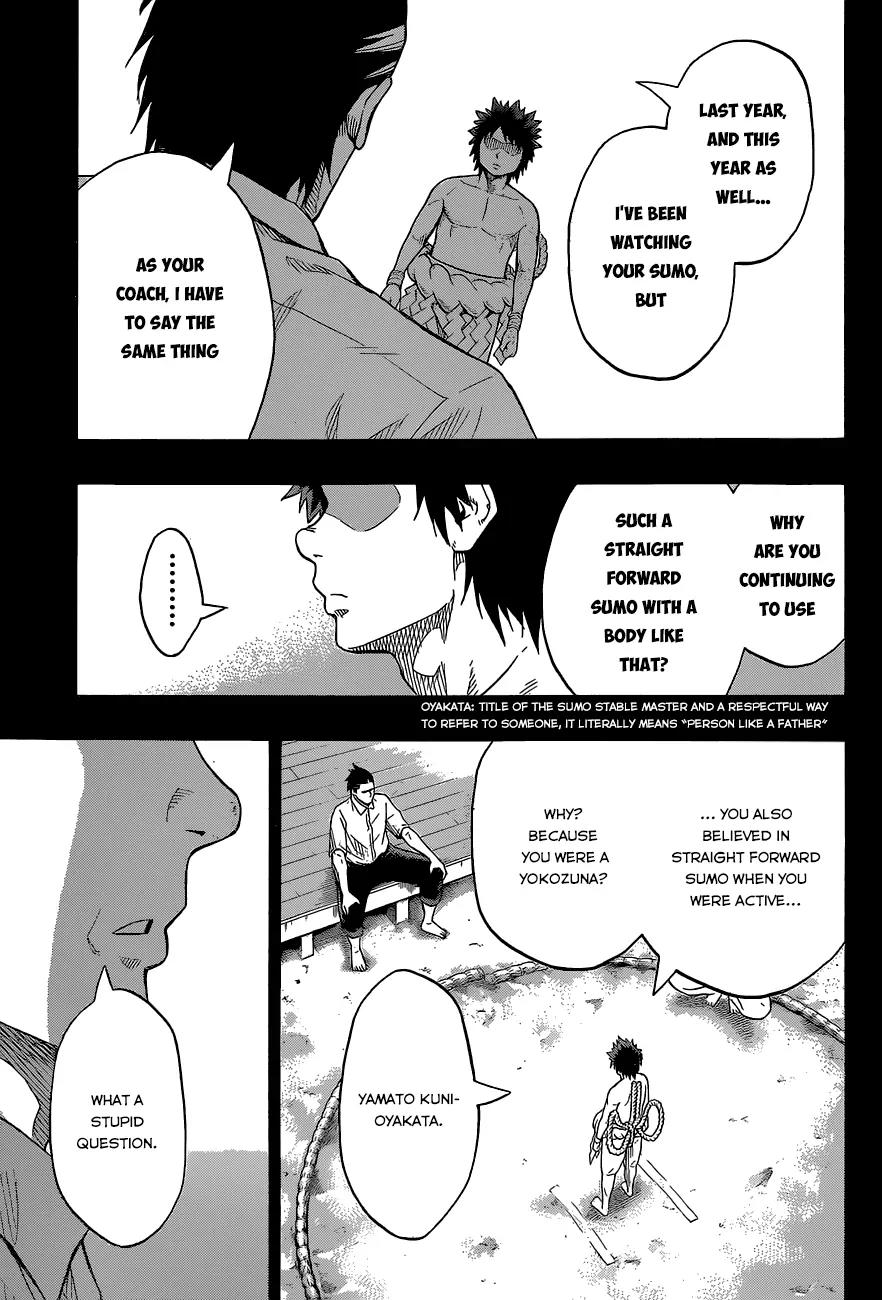 Hinomaru Zumou Chapter 28 page 15 - Chapter 28: A Stupid Question