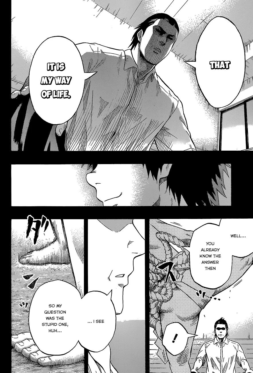 Hinomaru Zumou Chapter 28 page 16 - Chapter 28: A Stupid Question