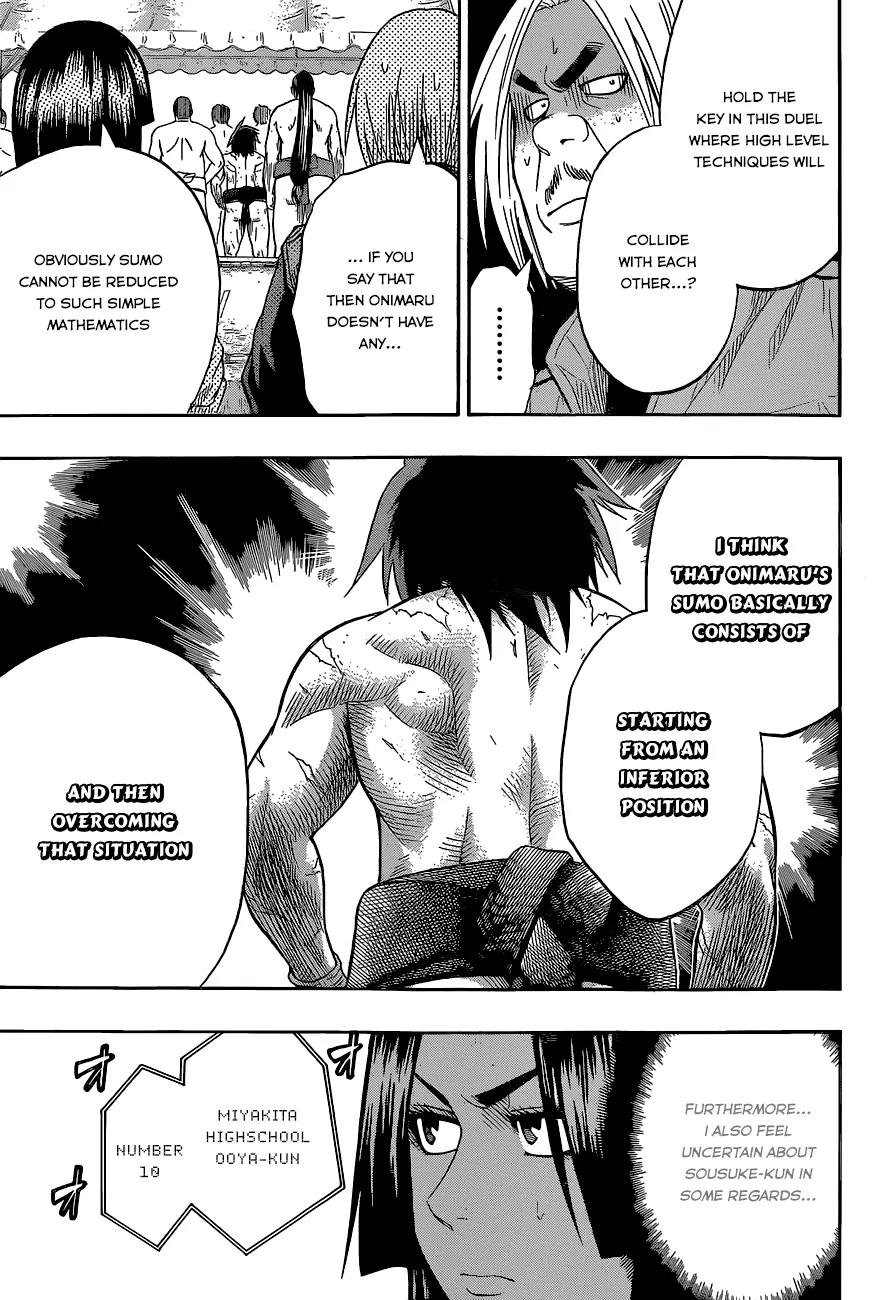 Hinomaru Zumou Chapter 28 page 9 - Chapter 28: A Stupid Question